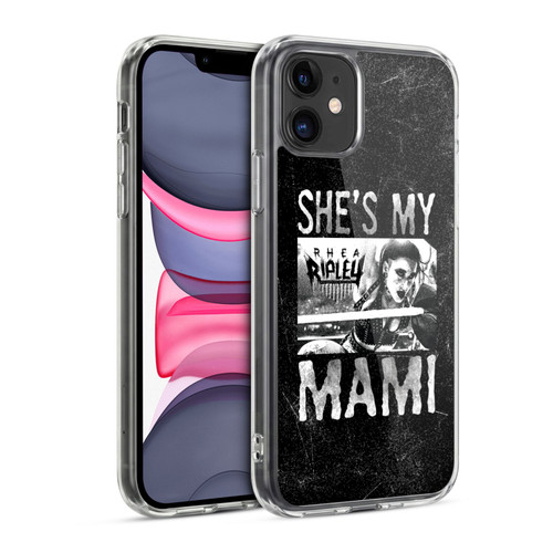 WWE Rhea Ripley She's My Mami Soft Gel Case for Apple iPhone 11