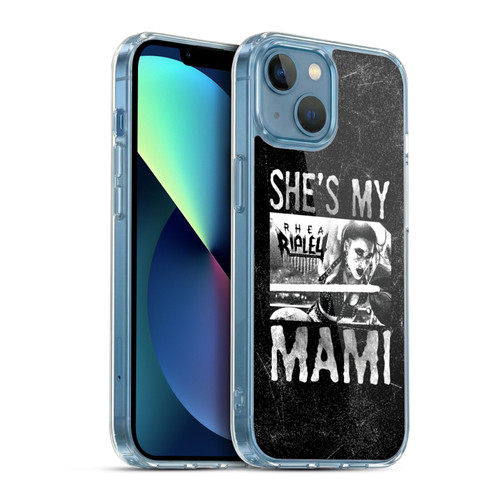 WWE Rhea Ripley She's My Mami Soft Gel Case for Apple iPhone 13 Mini & MagSafe