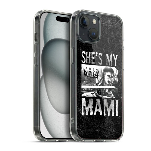 WWE Rhea Ripley She's My Mami Soft Gel Case for Apple iPhone 15 Plus & MagSafe