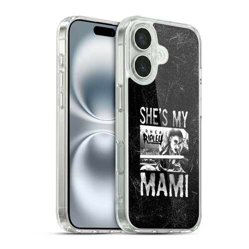 WWE Rhea Ripley She's My Mami Soft Gel Case for Apple iPhone 16 & MagSafe