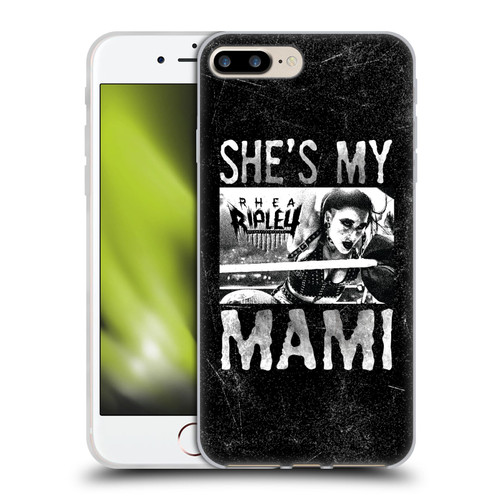 WWE Rhea Ripley She's My Mami Soft Gel Case for Apple iPhone 7 Plus / iPhone 8 Plus & MagSafe