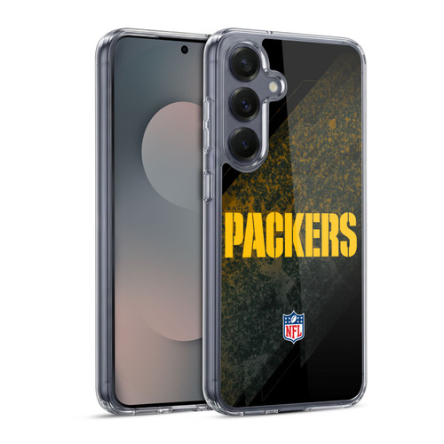 NFL Green Bay Packers Logo Blur Soft Gel Case for Samsung Galaxy S25 & MagSafe