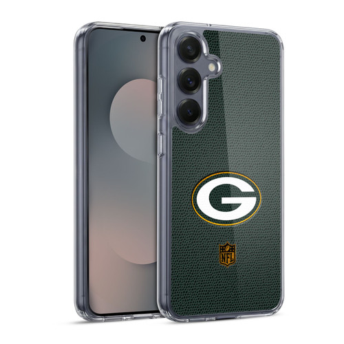 NFL Green Bay Packers Logo Football Soft Gel Case for Samsung Galaxy S25 & MagSafe