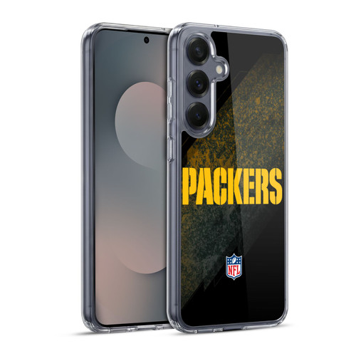 NFL Green Bay Packers Logo Blur Soft Gel Case for Samsung Galaxy S25+ & MagSafe