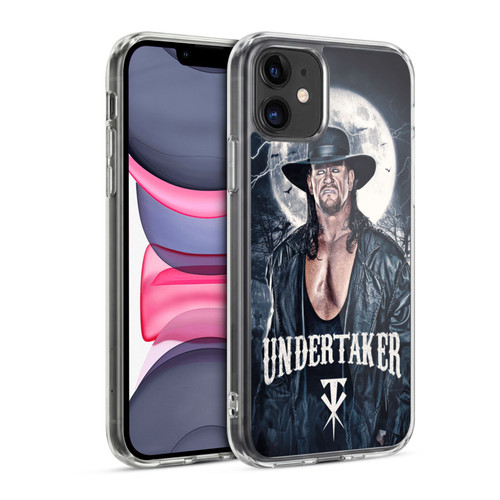 WWE The Undertaker Portrait Soft Gel Case for Apple iPhone 11