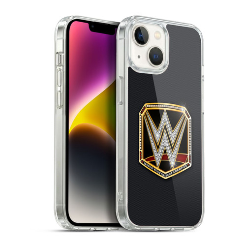WWE Title Belts World Heavyweight Champion Soft Gel Case for Apple iPhone 14