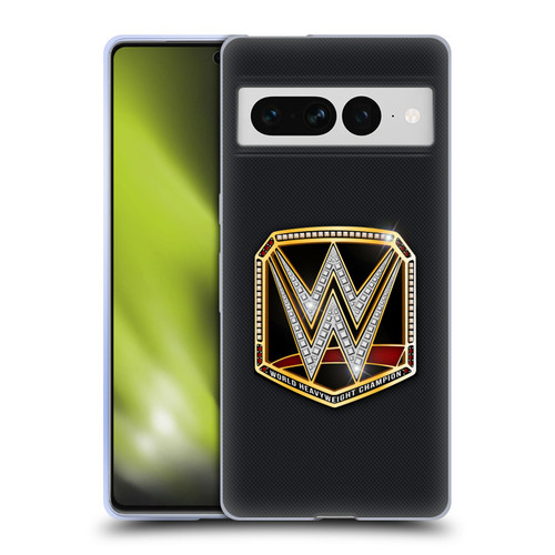 WWE Title Belts World Heavyweight Champion Soft Gel Case for Google Pixel 7 Pro