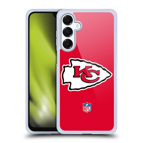 NFL Kansas City Chiefs Logo Plain Soft Gel Case for Samsung Galaxy A16 5G & MagSafe