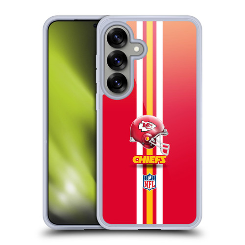 NFL Kansas City Chiefs Logo Helmet Soft Gel Case for Samsung Galaxy S25