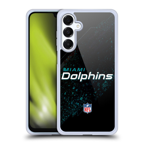 NFL Miami Dolphins Logo Blur Soft Gel Case for Samsung Galaxy A16 5G