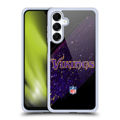 NFL Minnesota Vikings Logo Blur Soft Gel Case for Samsung Galaxy A16 5G