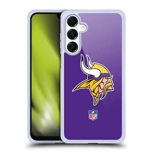 NFL Minnesota Vikings Logo Plain Soft Gel Case for Samsung Galaxy A16 5G