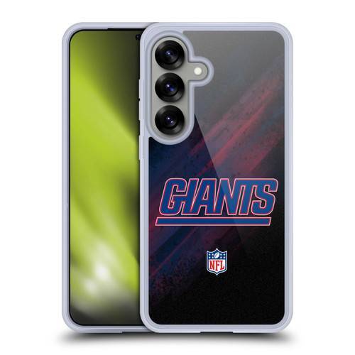 NFL New York Giants Logo Blur Soft Gel Case for Samsung Galaxy S25