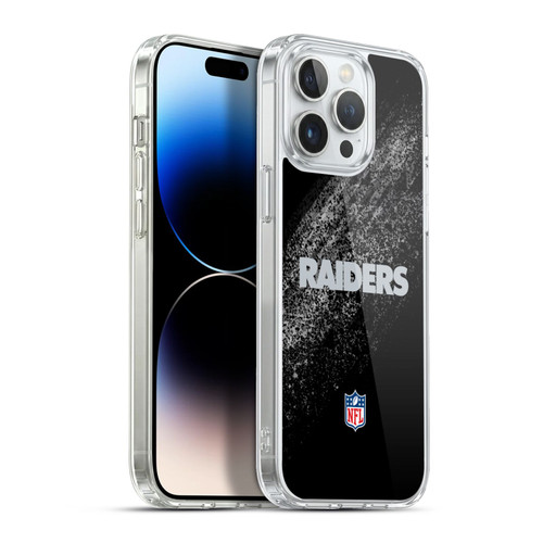 NFL Las Vegas Raiders Logo Blur Soft Gel Case for Apple iPhone 13 Pro Max & MagSafe