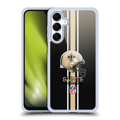 NFL New Orleans Saints Logo Helmet Soft Gel Case for Samsung Galaxy A16 5G
