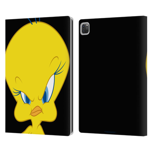 Looney Tunes Characters Tweety Leather Book Wallet Case Cover For Apple iPad Pro 12.9 2020/2021/2022