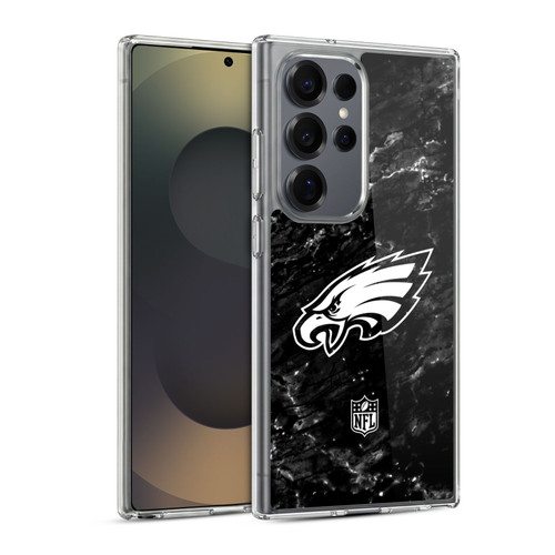 NFL Philadelphia Eagles Artwork Marble Soft Gel Case for Samsung Galaxy S25 Ultra & MagSafe