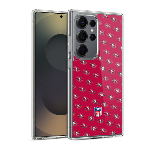 NFL San Francisco 49ers Artwork Patterns Soft Gel Case for Samsung Galaxy S25 Ultra & MagSafe