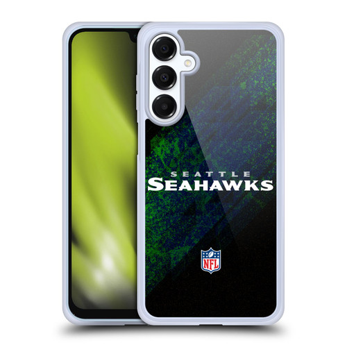NFL Seattle Seahawks Logo Blur Soft Gel Case for Samsung Galaxy A16 5G