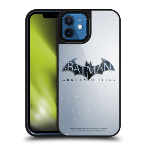 Batman Arkham Origins Key Art Logo Gel Armour Case For Apple iPhone 12 / iPhone 12 Pro