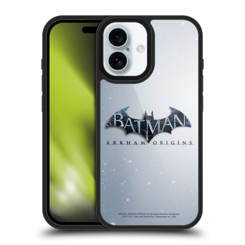 Batman Arkham Origins Key Art Logo Gel Armour Case For Apple iPhone 16
