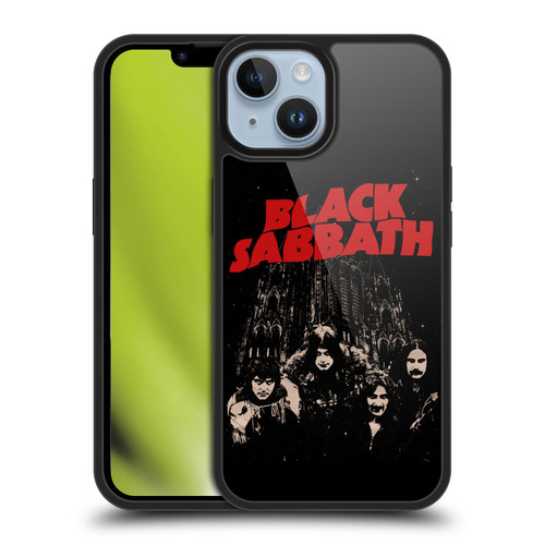 Black Sabbath Key Art Red Logo Gel Armour Case For Apple iPhone 14 Black Sabbath Key Art Red Logo Gel Armour Case For Apple iPhone 14