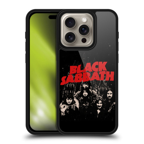 Black Sabbath Key Art Red Logo Gel Armour Case For Apple iPhone 16 Pro Black Sabbath Key Art Red Logo Gel Armour Case For Apple iPhone 16 Pro