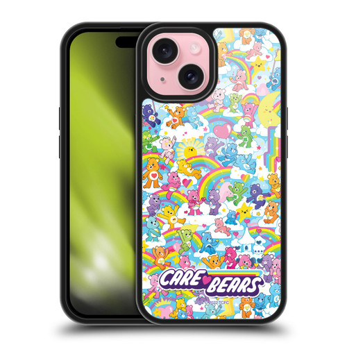 Care Bears 40th Anniversary Rainbow Gel Armour Case For Apple iPhone 15