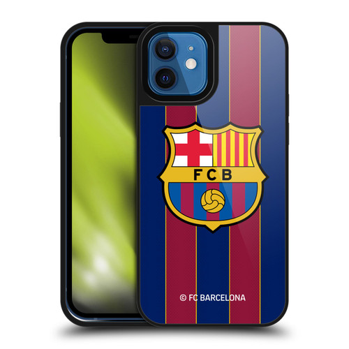 FC Barcelona 2020/21 Crest Kit Home Gel Armour Case For Apple iPhone 12 / iPhone 12 Pro