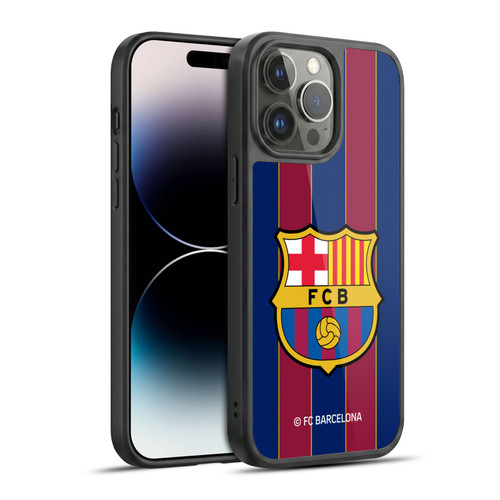 FC Barcelona 2020/21 Crest Kit Home Gel Armour Case For Apple iPhone 14 Pro Max