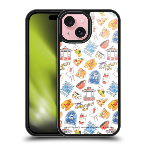 Gilmore Girls Graphics Icons Gel Armour Case For Apple iPhone 15