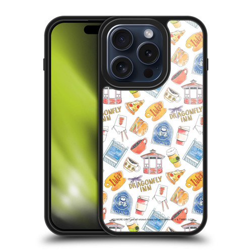 Gilmore Girls Graphics Icons Gel Armour Case For Apple iPhone 15 Pro