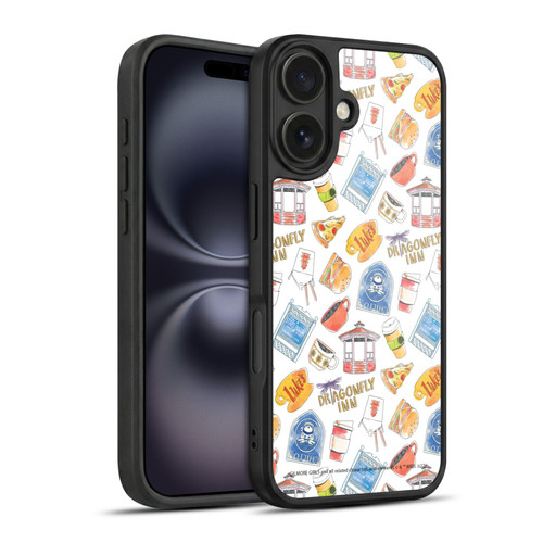 Gilmore Girls Graphics Icons Gel Armour Case For Apple iPhone 16