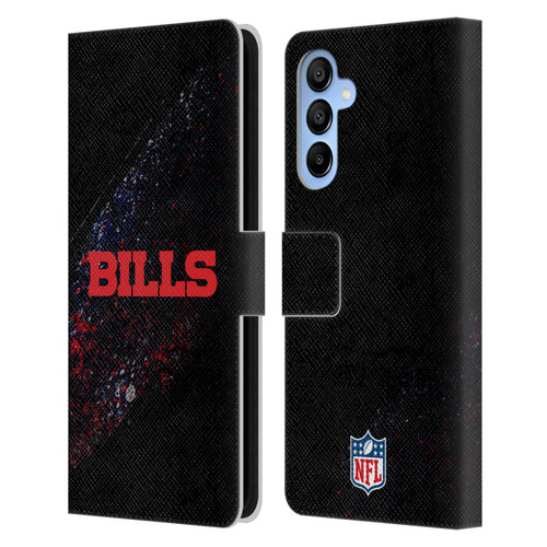 NFL Buffalo Bills Logo Blur Leather Book Wallet Case Cover For Samsung Galaxy A16 5G