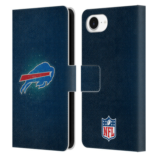 NFL Buffalo Bills Artwork LED Leather Book Wallet Case Cover For Apple iPhone 16e
