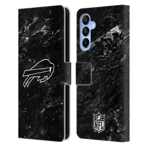 NFL Buffalo Bills Artwork Marble Leather Book Wallet Case Cover For Samsung Galaxy A16 5G
