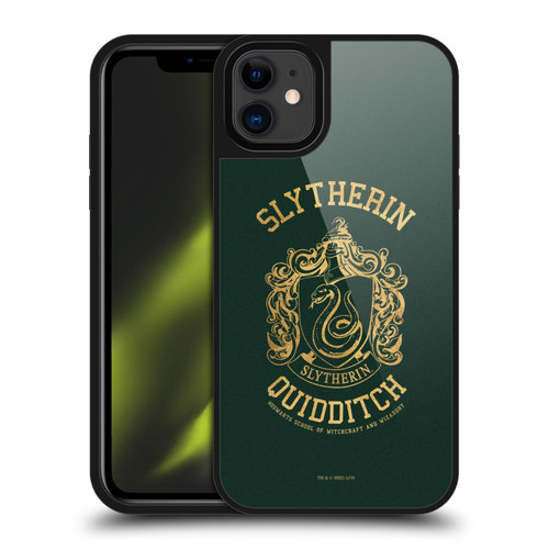 Harry Potter Deathly Hallows X Slytherin Quidditch Gel Armour Case For Apple iPhone 11
