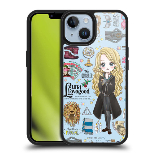 Harry Potter Deathly Hallows XXXVII Luna Pattern Gel Armour Case For Apple iPhone 14 Harry Potter Deathly Hallows XXXVII Luna Pattern Gel Armour Case For Apple iPhone 14