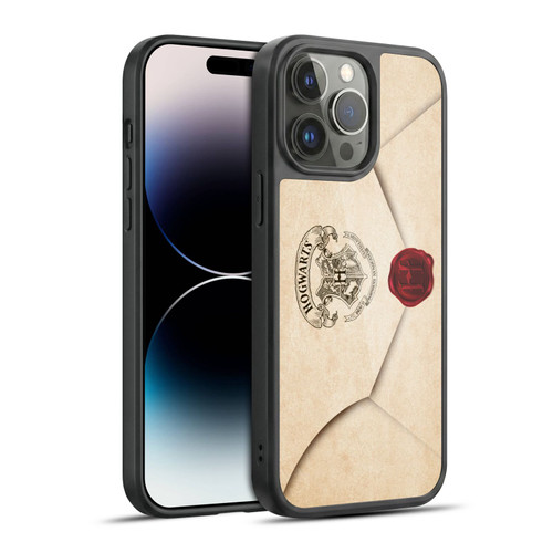 Harry Potter Hogwarts Letter Envelope Acceptance Parchment Gel Armour Case For Apple iPhone 14 Pro Max