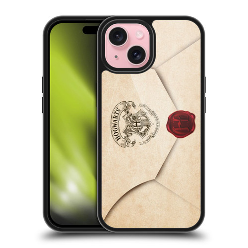 Harry Potter Hogwarts Letter Envelope Acceptance Parchment Gel Armour Case For Apple iPhone 15 Harry Potter Hogwarts Letter Envelope Acceptance Parchment Gel Armour Case For Apple iPhone 15