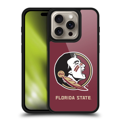 Florida State University FSU Florida State University Plain Gel Armour Case For Apple iPhone 16 Pro