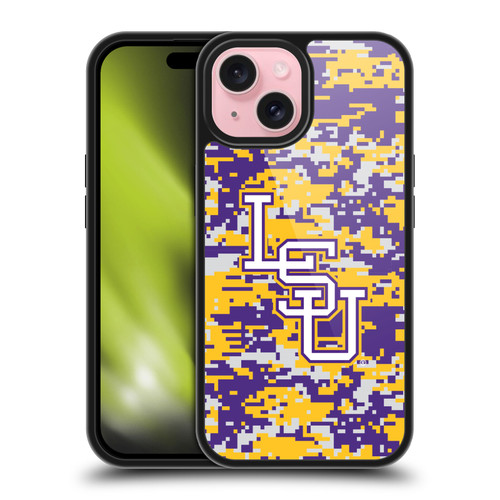Louisiana State University LSU Louisiana State University LSU Digital Camouflage Gel Armour Case For Apple iPhone 15 Louisiana State University LSU Louisiana State University LSU Digital Camouflage Gel Armour Case For Apple iPhone 15