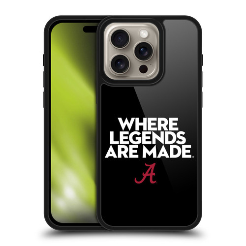 University Of Alabama UA The University Of Alabama Art Legends Gel Armour Case For Apple iPhone 16 Pro