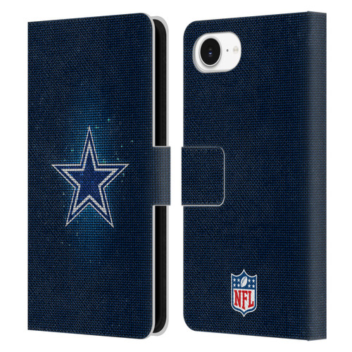 NFL Dallas Cowboys Artwork LED Leather Book Wallet Case Cover For Apple iPhone 16e