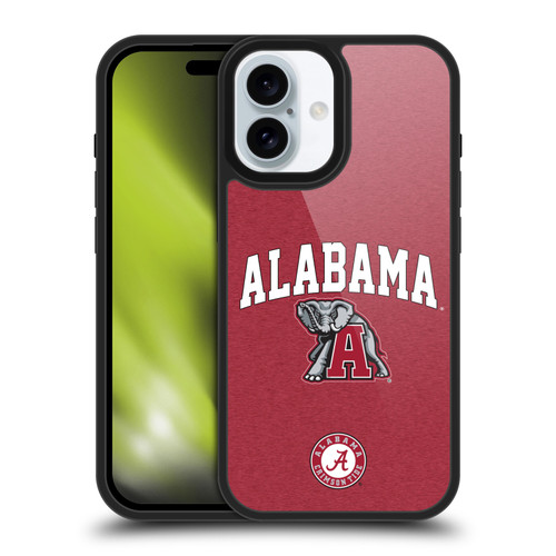 University Of Alabama UA The University Of Alabama Campus Logotype Gel Armour Case For Apple iPhone 16