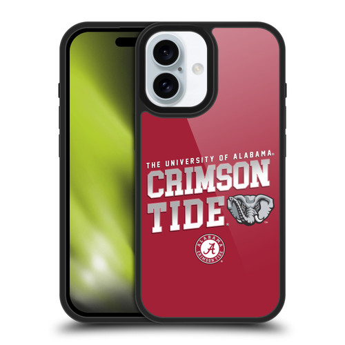 University Of Alabama UA The University Of Alabama Crimson Tide Gel Armour Case For Apple iPhone 16