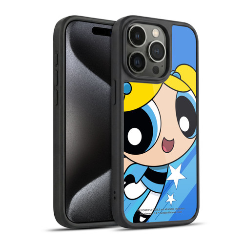 The Powerpuff Girls Graphics Bubbles Gel Armour Case For Apple iPhone 15 Pro