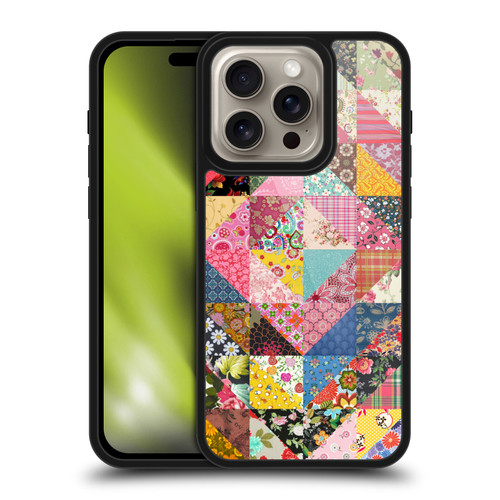 Rachel Caldwell Patterns Quilt Gel Armour Case For Apple iPhone 16 Pro