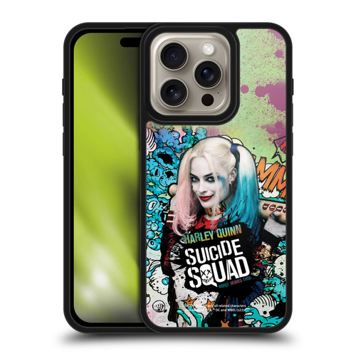 Suicide Squad 2016 Graphics Harley Quinn Poster Gel Armour Case For Apple iPhone 16 Pro