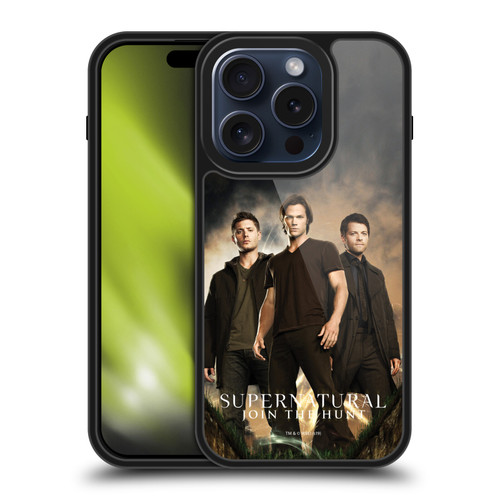 Supernatural Key Art Sam, Dean & Castiel 2 Gel Armour Case For Apple iPhone 15 Pro